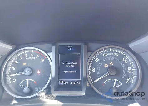 2020 Toyota Tacoma 4Wd Trd Sport z USA, uszkodzony, nr VIN 3TMCZ5ANXLM356306